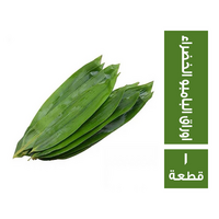 اوراق البامبو الخضراء - 1 قطعة