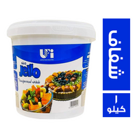 المتحدة جيلو جيلي تزيين شفاف - 1 كجم