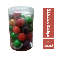 سوفت كاندي شكل فواكه مشكلة - 30 قطعة