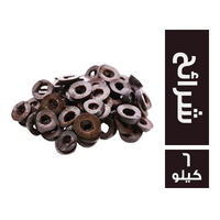زيتون اسود شرائح غير مصفى - 6 كجم