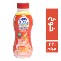 لاكتيل دويتو مشروب زبادي بالخوخ - 220 جم