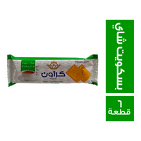 بسكو مصر كراون ماري بسكويت شاي - 6 قطعة