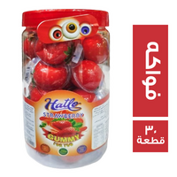 هاتلو جيلي شكل فراولة بطعم الفواكه 3 ج - 30 قطعة