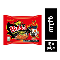 ساميانج بولداك نودلز كوري رامن بنكهة الدجاج الحار ستيو - 145 جم
