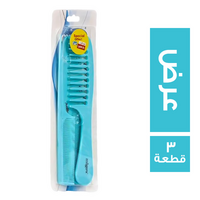 ميجو عرض مشط شعر - 3 قطع