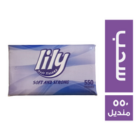 لي لي مناديل سحب - 550 منديل