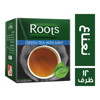 رووتس شاى اخضر بالنعناع - 12 ظرف