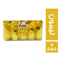 فاكس صابون ايكو باك بالليمون 60 جم - 5 قطع