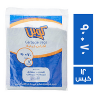 كوين اكياس قمامة 90 * 70 - 12 كيس
