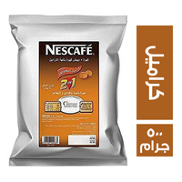 نسكافيه 2*1 بطعم الكراميل - 500 جم