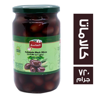 الماسة زيتون اسود كالاماتا - 720 جم