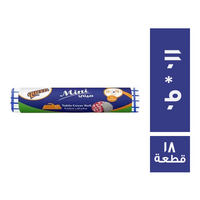كوين رول مفرش سفرة ميني 110 * 90 - 18 قطعة