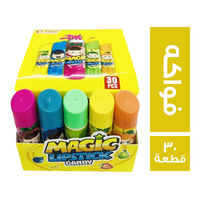 ماجيك كاندي ليب ستيك بطعم الفواكه 10 جم - 30 قطعة