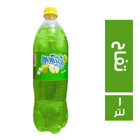 اويسس مشروب غازي تفاح - 1 لتر