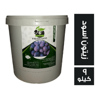 فريش فوود زيتون اسود طبيعي وسط - 9 كجم
