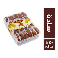 الطحان تمر نصف جاف سادة عبوة زجاجية - 450 جم