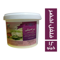 لامدي جبن طري نباتي الدهن براميلي بالفلفل الاخضر- 1.2 كجم