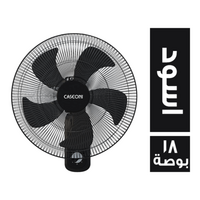 كاسيوني مروحة ستاند اسود - 18 بوصة