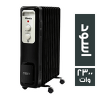 ميانتا دفاية زيت 11 ريشة اسود - 2300 وات