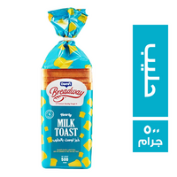 بريد واي خبز توست بالحليب - 500 جم