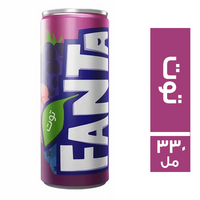 فانتا مشروب غازي بطعم التوت - 330 مل
