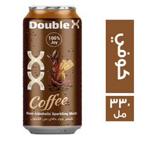 دبل اكس مشروب شعير بطعم الكوفي - 330 مل