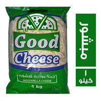 جود تشيز جبنة موزاريلا مبشورة اخضر - 1 كجم