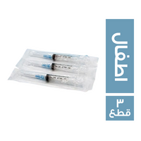 اس.اس سرنجة للاطفال كوري - 3 قطع