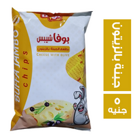 بوفا شيبس سناكس بطعم الجبنة بالزيتون - 5 ج