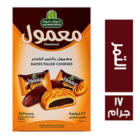 حلواني اخوان معمول بسكويت بالتمر - 17 جم