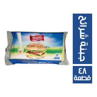 طعمة شيدر شرائح برجر - 48 قطعة