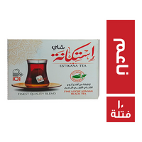 استكانة شاي اسود ناعم - 10 فتلة