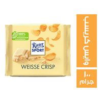 ريتر سبورت شيكولاتة بيضاء وايس كريسب - 100 جم