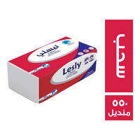 ليسلي مناديل سحب - 550 منديل