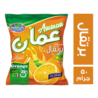 عمان عصير برتقال ظرف - 50 جم