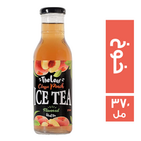 ذا ليف شاي مثلج بالخوخ - 370 مل