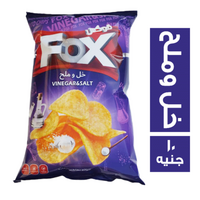 فوكس بطاطس بطعم خل وملح - 10 ج
