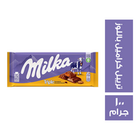 ميلكا شيكولاتة تريبل كراميل باللوز - 100 جم