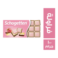 شوجتن شيكولاتة ثلاث طبقات بالفراولة - 100 جم