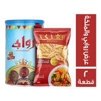 عرض 4 روابي سمن - 1500 جم + 1 الملكة مكرونة فرن - 400 جم