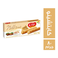لاجو رول بريك محشو كريمة بطعم الكابتشينو - 80 جم
