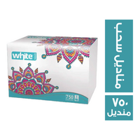 وايت مناديل سحب - 750 منديل