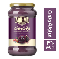 اد مي مربى فراولة وتوت برطمان - 360 جم