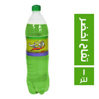 توب مشروب غازي بطعم التفاح الاخضر - 1 لتر