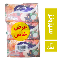 زينه سيزونز مناديل سحب 500 منديل - 3 قطع