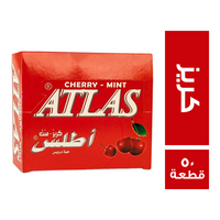 اطلس دروبس منتول بطعم الكريز - 50 قطعة