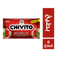 شيفيتو لبان بنكهة البطيخ - 5 قطع