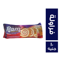 رام جراند كيك سويس رول حشو فراولة - 10 ج