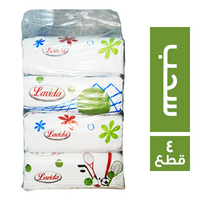 لافيدا عرض مناديل سحب 400 منديل - 4 قطع