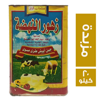 زهور النهضة جبنة ثلاجة مزبدة - 20 كجم